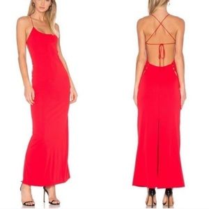 NWOT NBD Red Gown from Revolve- perfect dress for wedding season!!